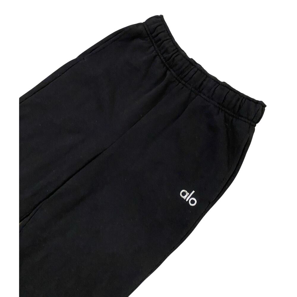 Alo Yoga Accolade Jogger Sweatpants XS Black Athleisure Lounge Streetwear - Picture 9 of 12